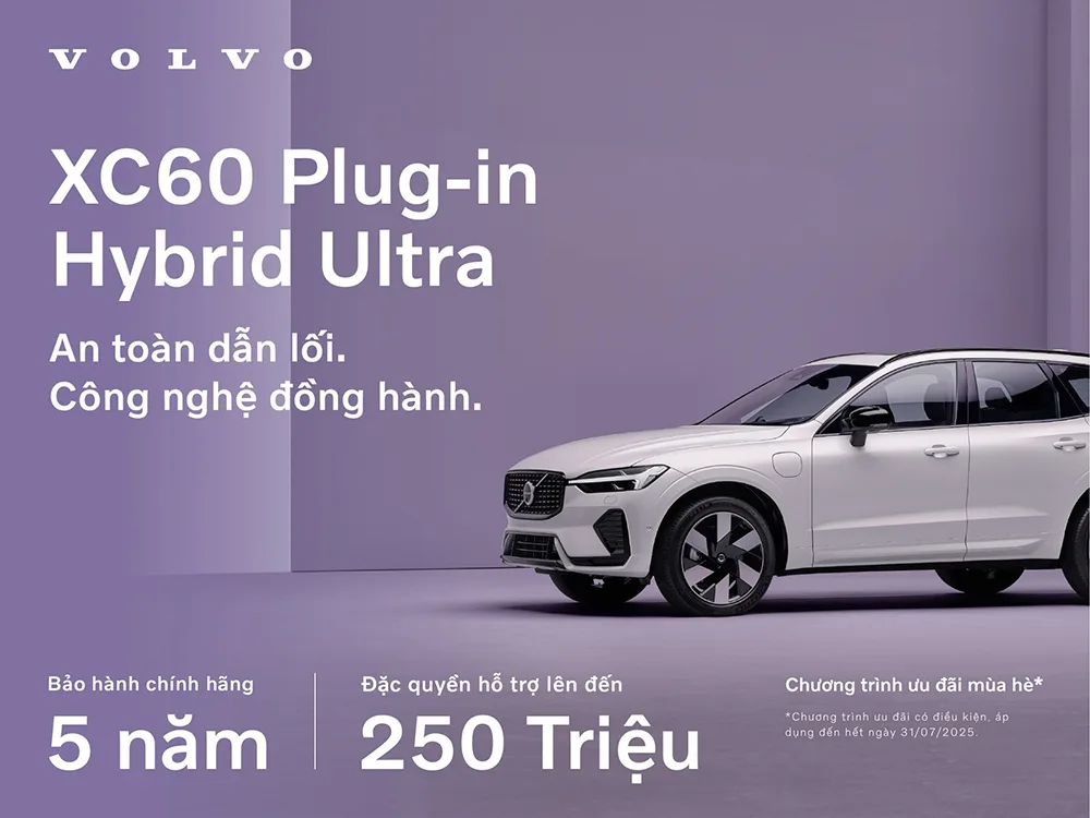 Ưu đãi hấp dẫn tháng 08/2025 tại Volvo Car Đông Saigon