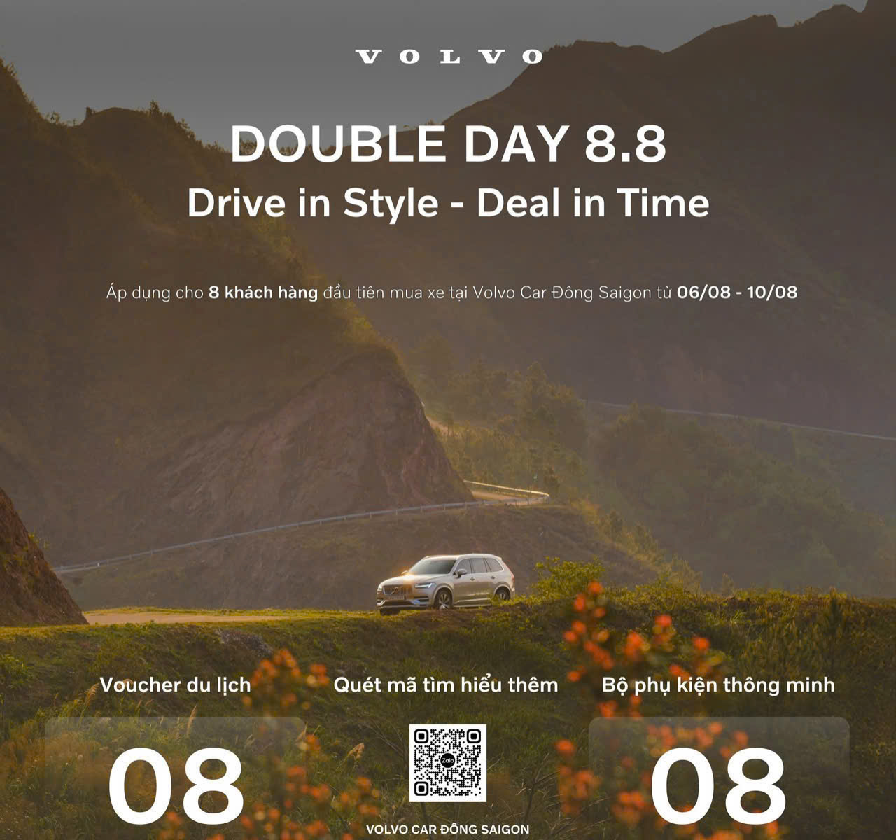 DOUBLE DAY 8.8 Drive in Style - Deal in Time